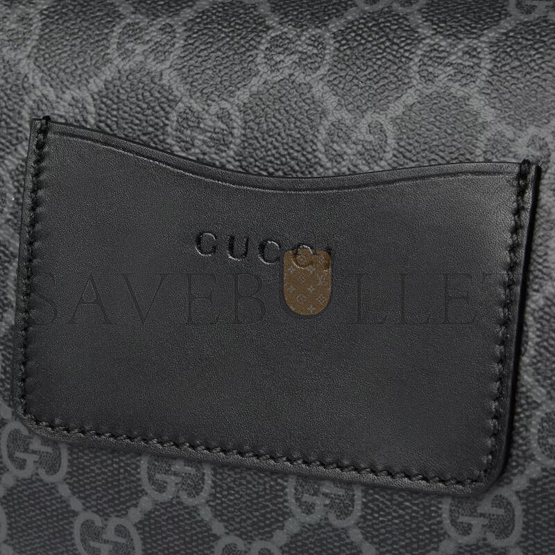 GUCCI GG EMBLEM SMALL BELT BAG ‎821165 (23*13*5.5cm)